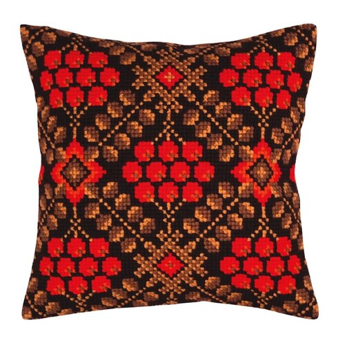 Collection D Art Borduurkussen Ashberry 40 x 40 cm Collection D Art Borduurkussen Ashberry 40 x 40 cm
