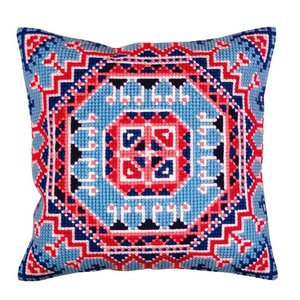 Collection D Art Borduurkussen Persian medallion 40 x 40 cm