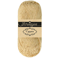 Scheepjes Catona Shine 404 G English Tea Gold