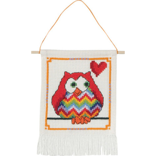 Permin Permin My First Kit Red Owls 13-4840 Permin Permin My First Kit Red Owls 13-4840