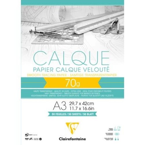 Clairefontaine Kalkpapier A4 70 grams 50 vel