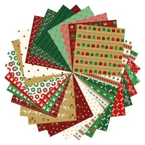 Origami Papier Christmas 60 vel 70 grams 20 x 20 cm
