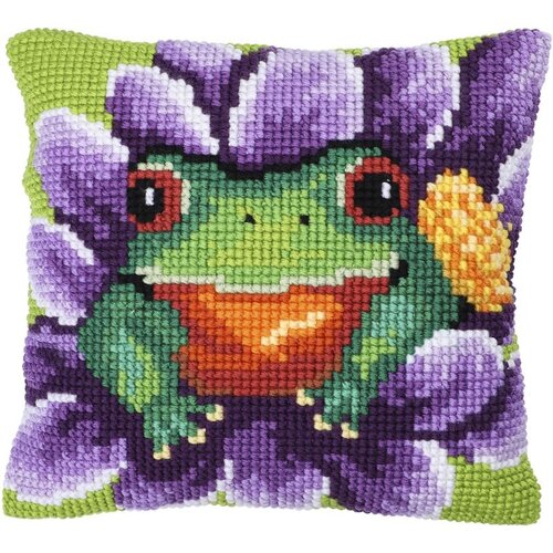 Needleart Borduurpakket Kussen Bloomer 40 x 40 cm Needleart Borduurpakket Kussen Bloomer 40 x 40 cm