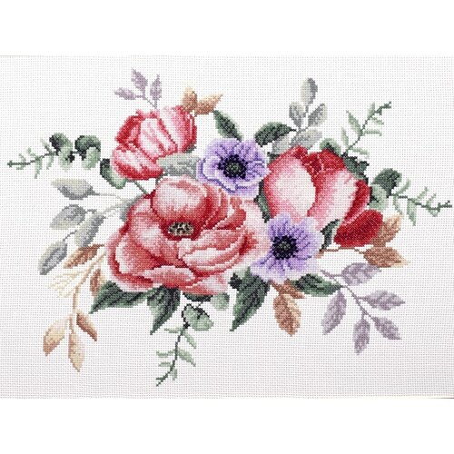 Needleart Voorbedrukt Borduurpakket Elegant Bouquet