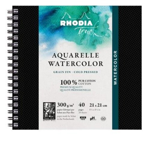Clairefontaine Clairefontaine Rhodia Touch Aquarelboek Spriaal gebonden