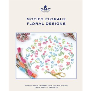 DMC DMC Borduurboek kruissteek bloemen DMC DMC Borduurboek kruissteek bloemen