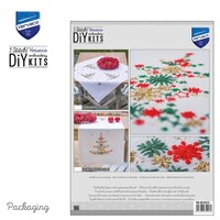 Vervaco Tafelkleed Kerstboom met versiering 80 x 80 cm