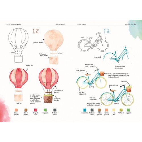 Aquarelleren in 4 stappen