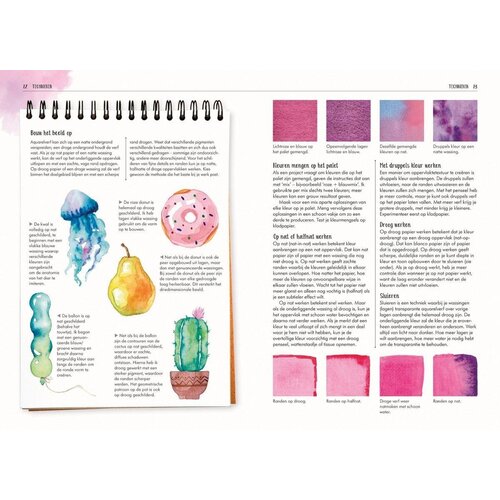 Aquarelleren in 4 stappen