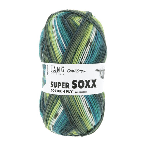 Lang Yarns Lang Yarns Super Soxx Cake 4 draads 100 gram