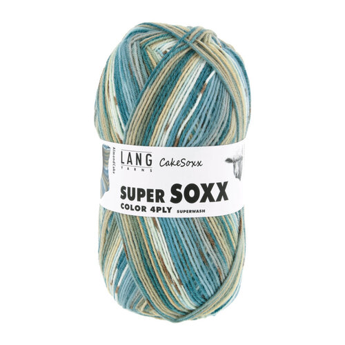 Lang Yarns Lang Yarns Super Soxx Cake 4 draads 100 gram