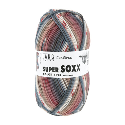 Lang Yarns Lang Yarns Super Soxx Cake 4 draads 100 gram