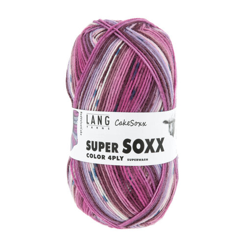 Lang Yarns Lang Yarns Super Soxx Cake 4 draads 100 gram