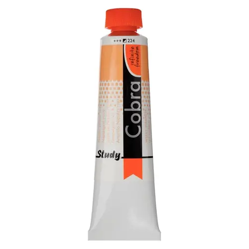 Cobra Cobra Study Olieverf 40 ml Napelsgeel Rood 224