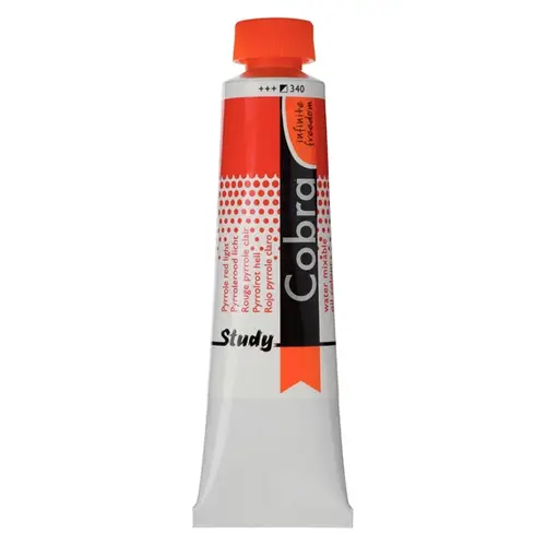 Cobra Cobra Study Olieverf 40 ml Pyrrolerood Licht 340