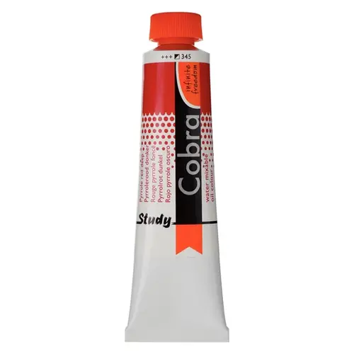 Cobra Cobra Study Olieverf 40 ml Pyrrolerood Donker 345