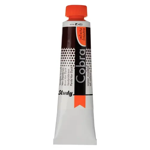 Cobra Cobra Study Olieverf 40 ml Van Dijckbruin 403
