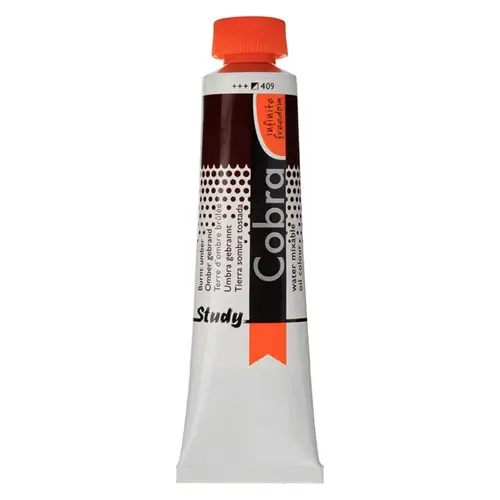 Cobra Cobra Study Olieverf 40 ml Omber Gebrand 409