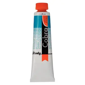 Cobra Cobra Study Olieverf 40 ml Turkooisblauw 522