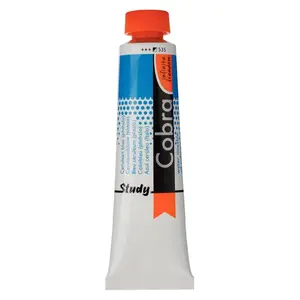 Cobra Cobra Study Olieverf 40 ml Ceruleumblauw (Phtalo) 535