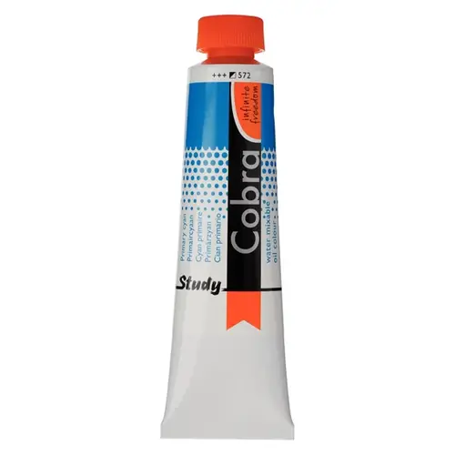 Cobra Cobra Study Olieverf 40 ml Primaircyaan 572