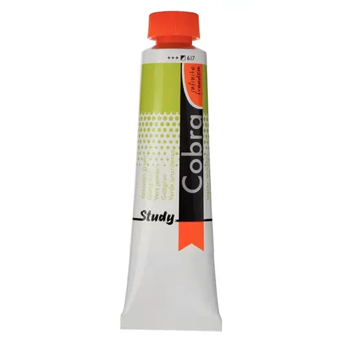 Cobra Cobra Study Olieverf 40 ml Geelgroen 617
