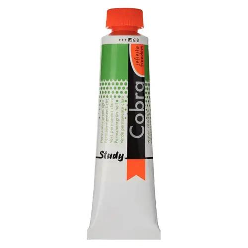 Cobra Cobra Study Olieverf 40 ml Permanentgroen Licht 618