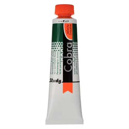 Cobra Cobra Study Olieverf 40 ml Permanentgroen Donker 619