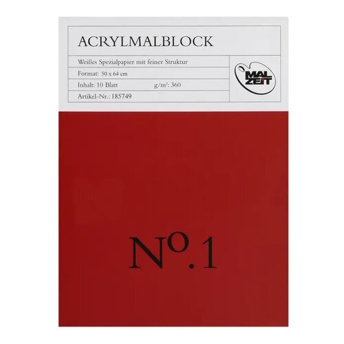 Ami Acrylpapier 50 x 65 cm 360 grams blok 10 vel