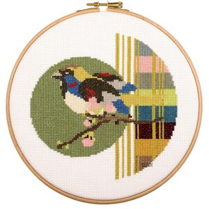 Pako Pako Borduurpakket Vogel 20 cm