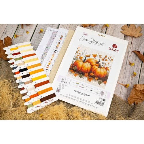 Luca S Luca S borduurpakket Autumn Pumpkin