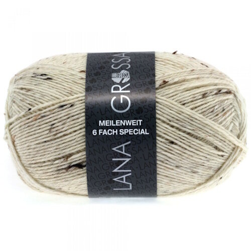 Lana Grossa Lana Grossa Meilenweit 150 gram 6 draads Tweed