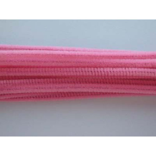Hobby & Crafting Fun Chenilledraad roze 20 stuks 6 mm x 30 cm Hobby & Crafting Fun Chenilledraad roze 20 stuks 6 mm x 30 cm