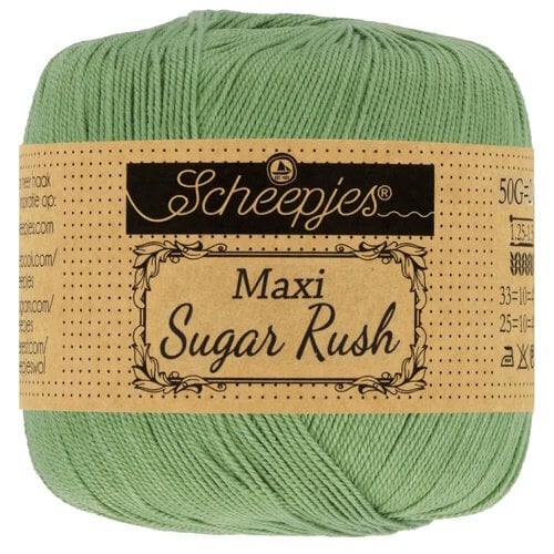Scheepjeswol Maxi Sugar Rush 50 gram 212 Sage Groen
