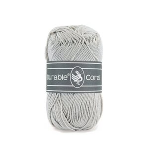 Durable Durable Coral Katoen 50 gram Silver Grey 2228 Durable Durable Coral Katoen 50 gram Silver Grey 2228