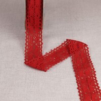 Kant lint rood 40 mm