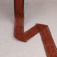 Kant lint bordeauxrood 40 mm