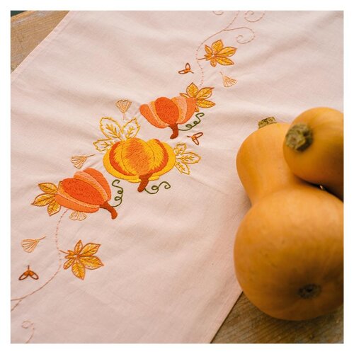 Vervaco Vervaco Tafelloper Herfstpompoenen Vervaco Vervaco Tafelloper Herfstpompoenen