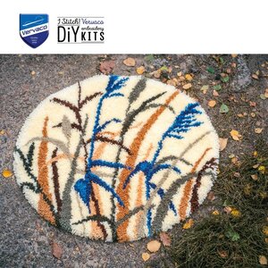 Vervaco Smyrna knoopkleed Grassen 67 x 67 cm Vervaco Smyrna knoopkleed Grassen 67 x 67 cm