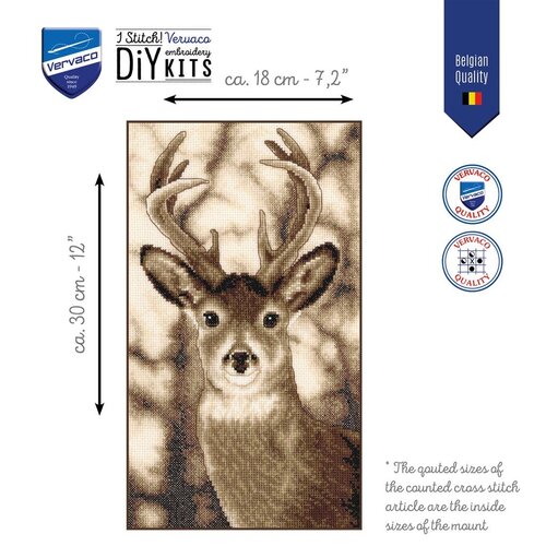 Vervaco Vervaco borduurpakket Hert Vervaco Vervaco borduurpakket Hert