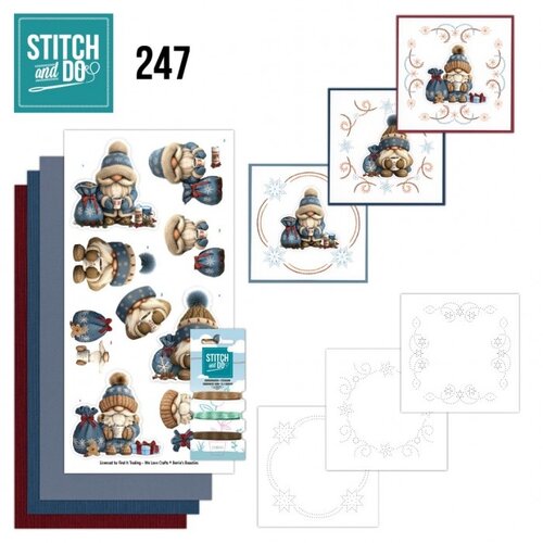 Hobbydots Stitch and Do 247 Gnomie Holidays Hobbydots Stitch and Do 247 Gnomie Holidays
