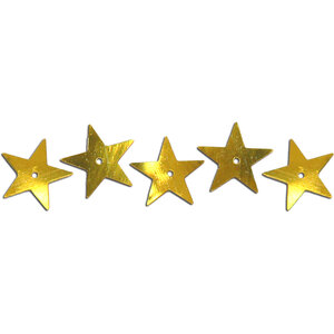 Meyco Gouden Ster Pailletten 15 mm 450 stuks