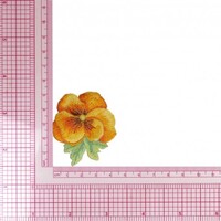 Applicatie Viooltje 5 cm opstrijkbaar