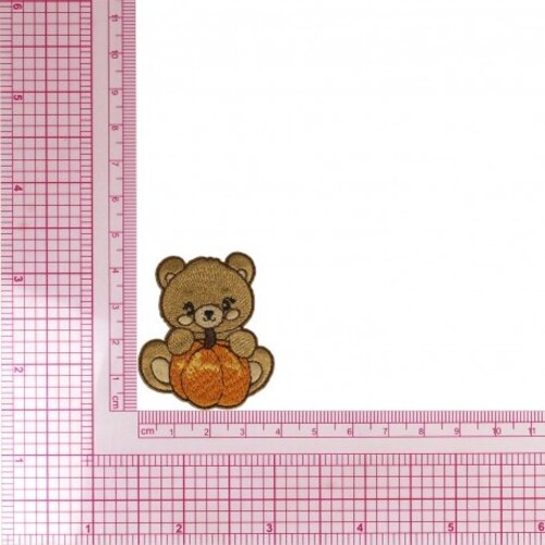 Mediac Applicatie Beertje 4.5 cm opstrijkbaar Mediac Applicatie Beertje 4.5 cm opstrijkbaar