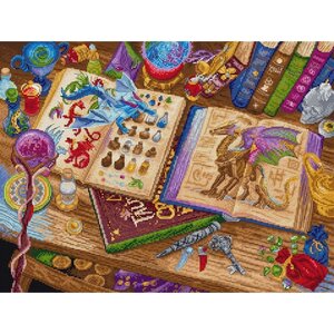 Leti Stitch Leti Stitch Borduurpakket Dragon Studies Leti Stitch Leti Stitch Borduurpakket Dragon Studies