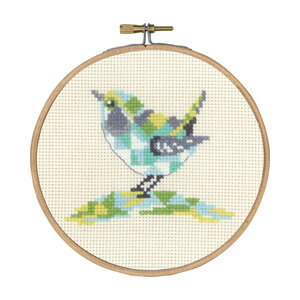 Permin Permin borduurpakket Winterkoninkje 13-5457 Permin Permin borduurpakket Winterkoninkje 13-5457