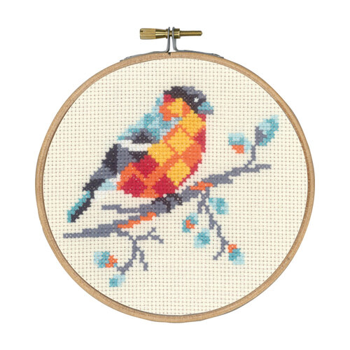 Permin Permin borduurpakket Goudvink 13-5456 Permin Permin borduurpakket Goudvink 13-5456