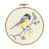 Permin borduurpakket Koolmees 13-5455