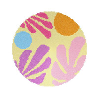 Smyrna knoopkleed Leaves 50 x 50 cm