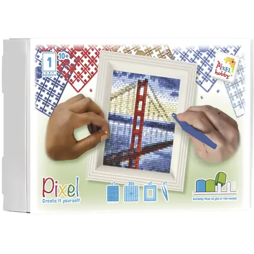 PixelHobby Pixelhobby Geschenkverpakking Golden Gate Bridge PixelHobby Pixelhobby Geschenkverpakking Golden Gate Bridge